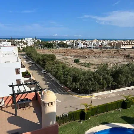 Atico Con Piscina Privada Vistas Al Mar. Apartment Vera Exterior photo